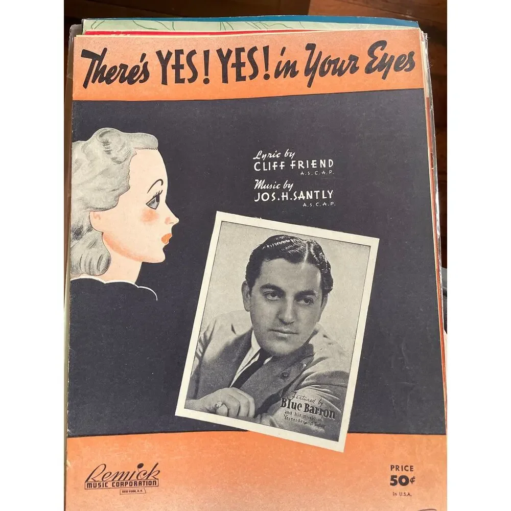 Vintage Sheet Music Lot of 11 Frank Sinatra Gaylords 1940s 1950s Love Songs